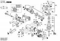 Bosch 0 601 353 103 Gws 21 U Angle Grinder 230 V / Eu Spare Parts